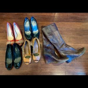 Women’s size 7 1/2 shoes. $20 each, $30 for two, $35 for three or $50 for all.